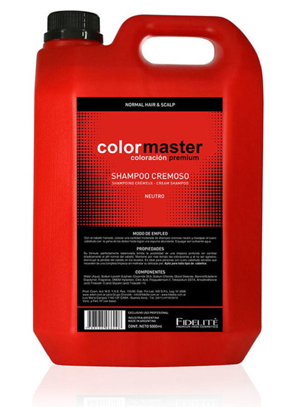 Fidelité Colormaster - Shampoo 5lts